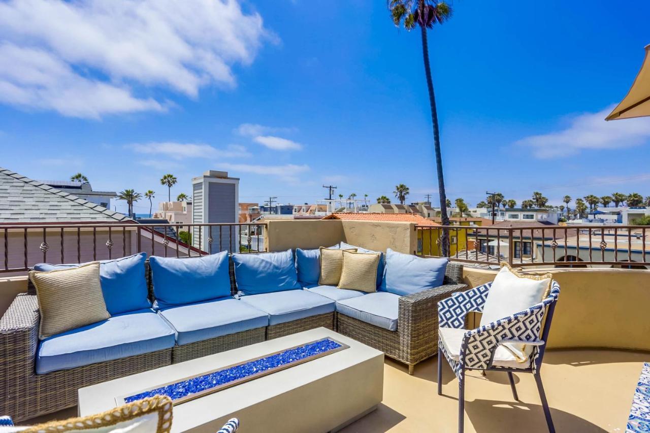 Stunning Ocean View Home W Rooftop Terrace, Firepit, Fast Wifi, Ac & Parking! San Diego Dış mekan fotoğraf